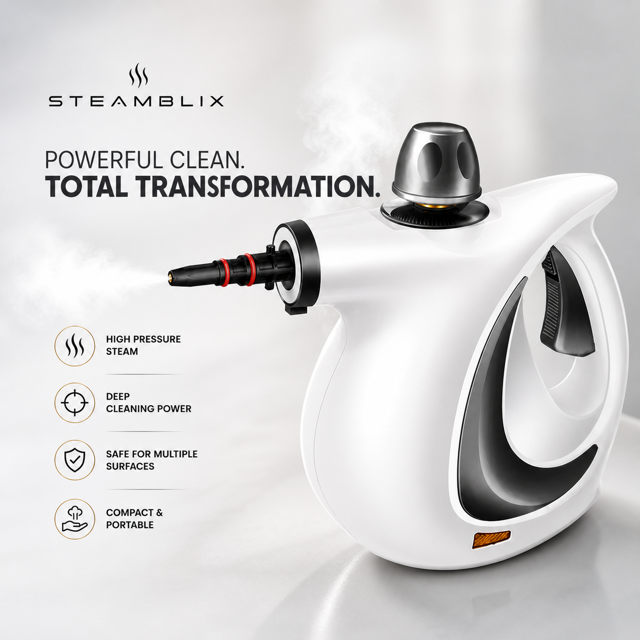 SteamBlix™ – Power Cleaning System