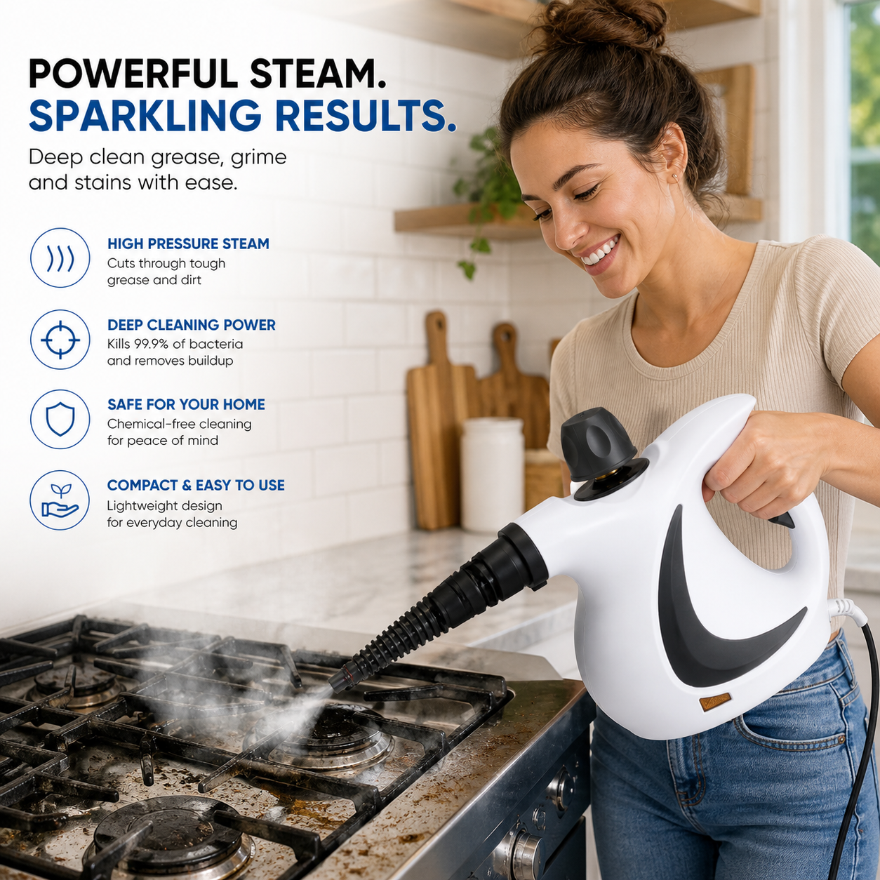 SteamBlix™ – Power Cleaning System