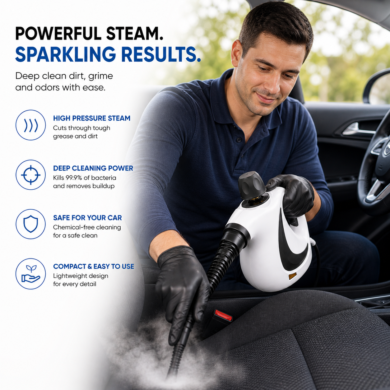 SteamBlix™ – Power Cleaning System